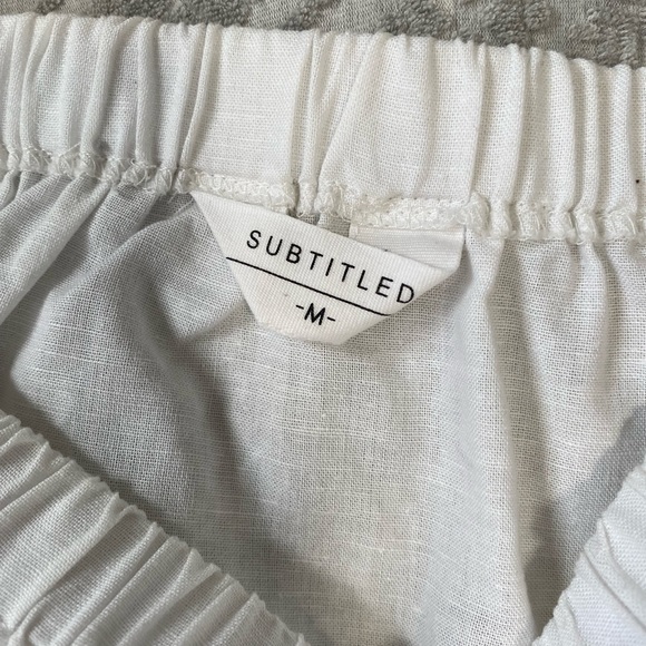 Subtitled maxi skirt - Picture 3 of 3